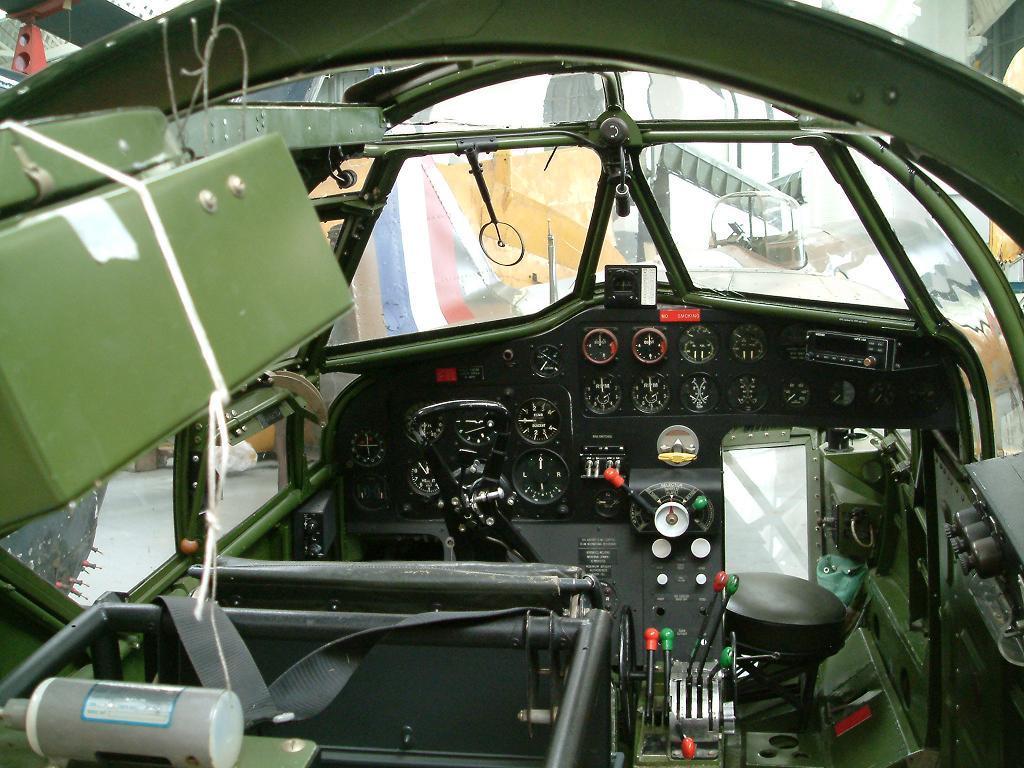 Blenheim cockpit