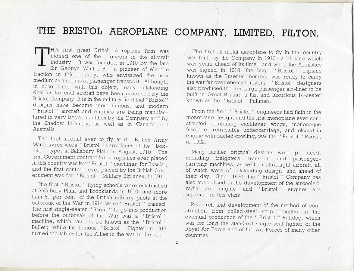 Bristol Blenheim Bomber 3