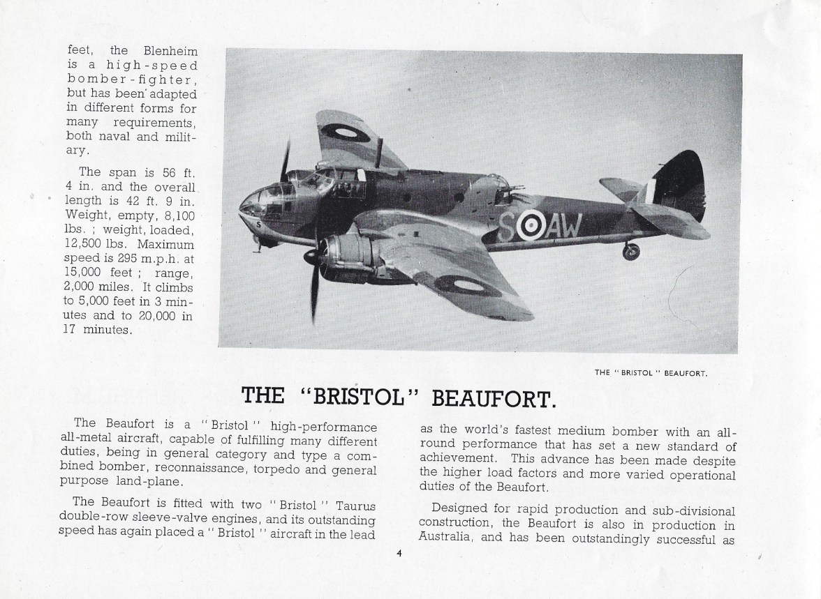 Bristol Blenheim Bomber 5